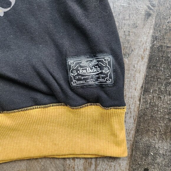 Mens Von Dutch Originals size XL Cotton Crewneck Pullover Sweatshirt - Picture 5 of 8
